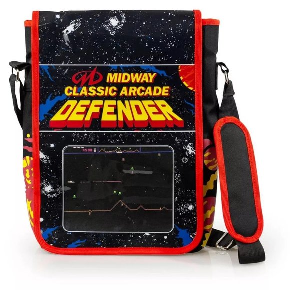 Midway Classic Defender Arcade Messenger Bag - Picture 2 of 4